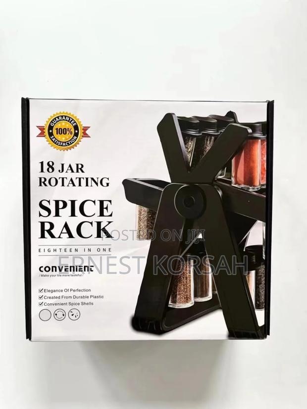 18 Jar Rotating Spice Rack · Photo 2