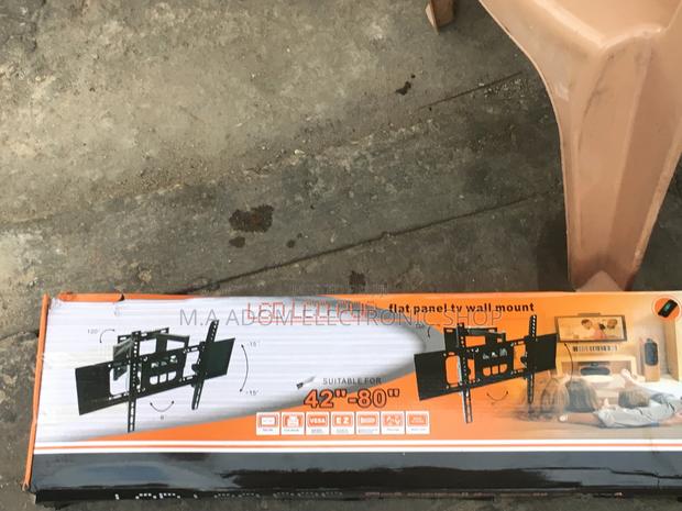 High Affordable Quality Fixed Tv Mount 32-80” Black · Photo 2