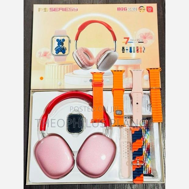Big 9 Series Ultra Smart Watch Headset With 7straps · Photo 4