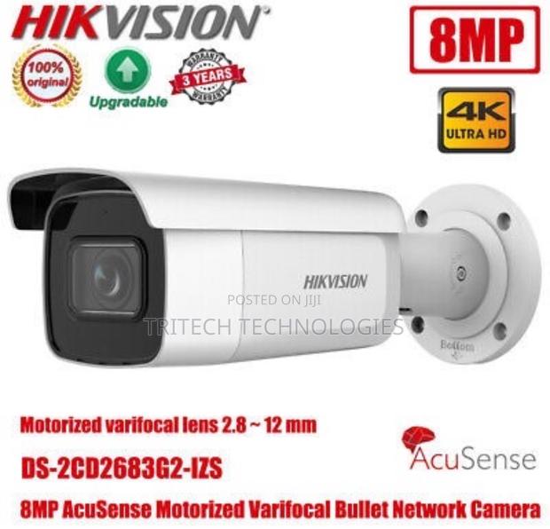 Hikvision 8mp Acusense Motorized Varifocal Bullet IP Camera · Photo 2