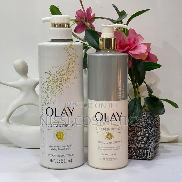 Olay Collagen Peptide Firming Hydrating Body Lotion Wash · Photo 2