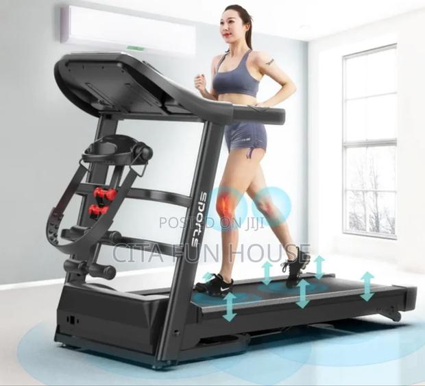 Adjustable/Foldable Treadmill/ Massager, Monitor, Mp3,Usb · Photo 4