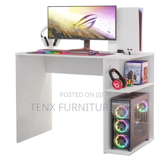 Gaming Computer Desk (With 2 Shelves) · Photo 2