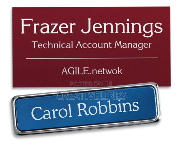 Personalised Name Tags