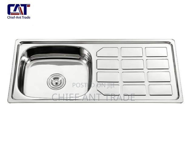 Sliver Kitchen Sink (9643ls) Single. · Photo 3