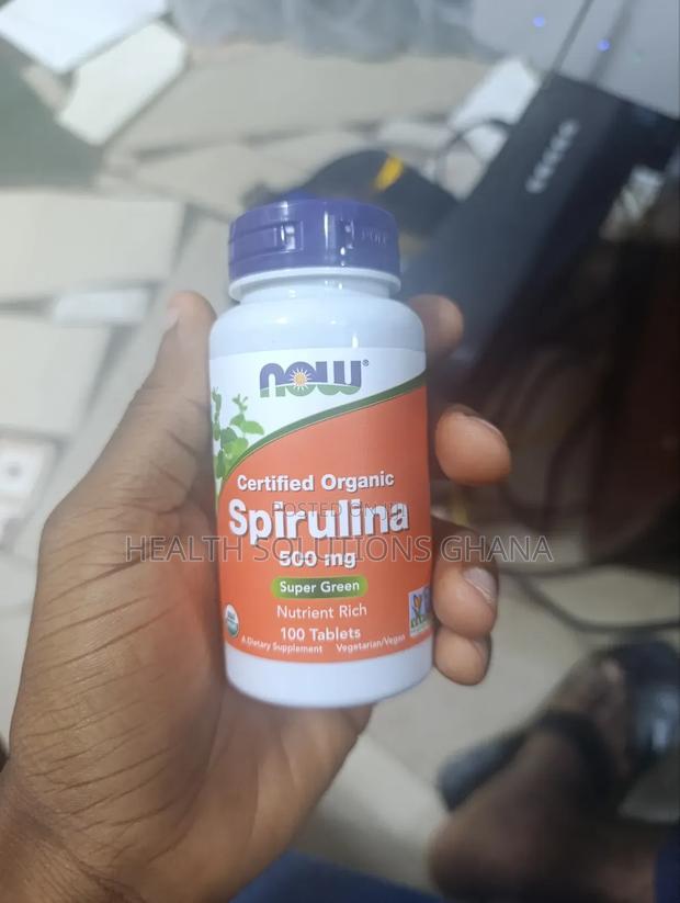 Now Certified Organic Spirulina · Photo 2