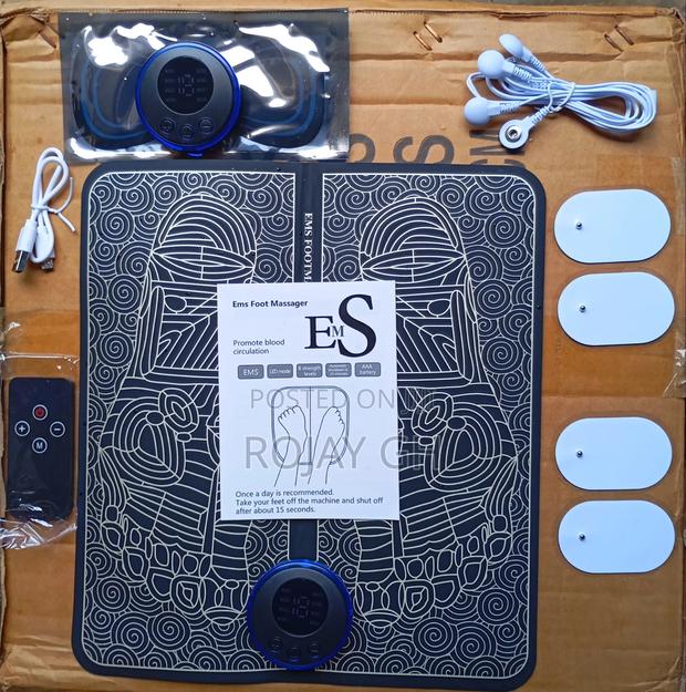 Triple Combo - EMS Foot Massager + Neck Massager + 4 Patches photo 2