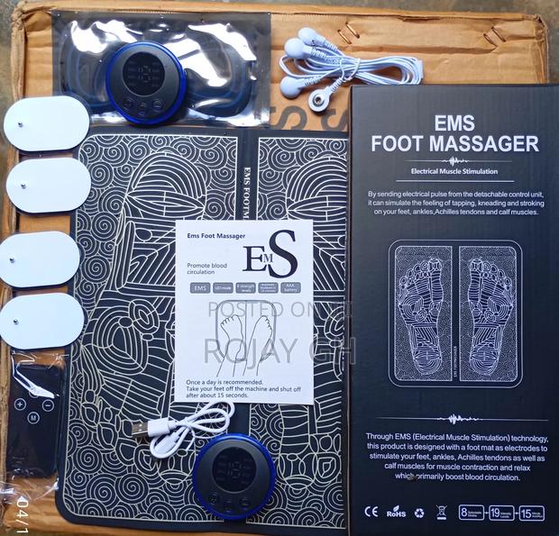 Triple Combo - EMS Foot Massager + Neck Massager + 4 Patches photo 4