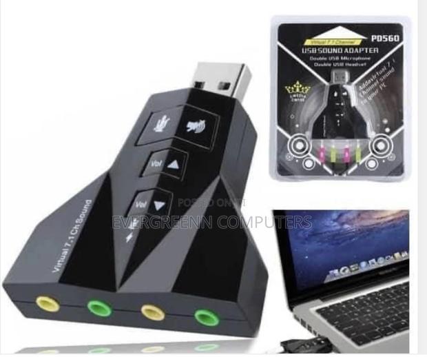2 Channels USB Sound Card · Photo 2