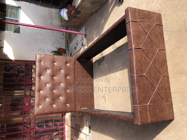 One Half Leather Bed Frame · Photo 1
