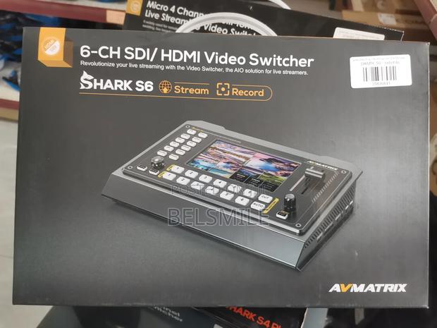 AVMATRIX Shark S6 6-channel HDMI/SDI Video Switcher photo 3