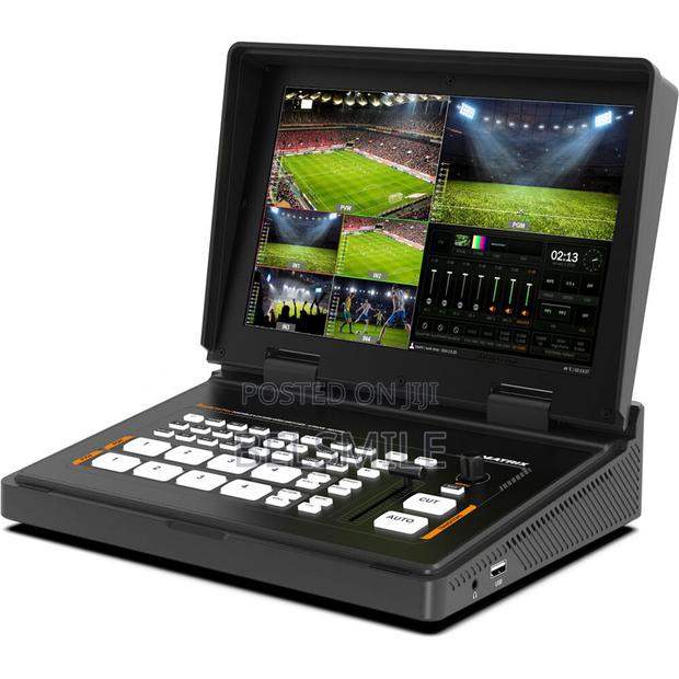 AVMATRIX Shark H4 PLUS 4-Channel HDMI Video Switcher With 10