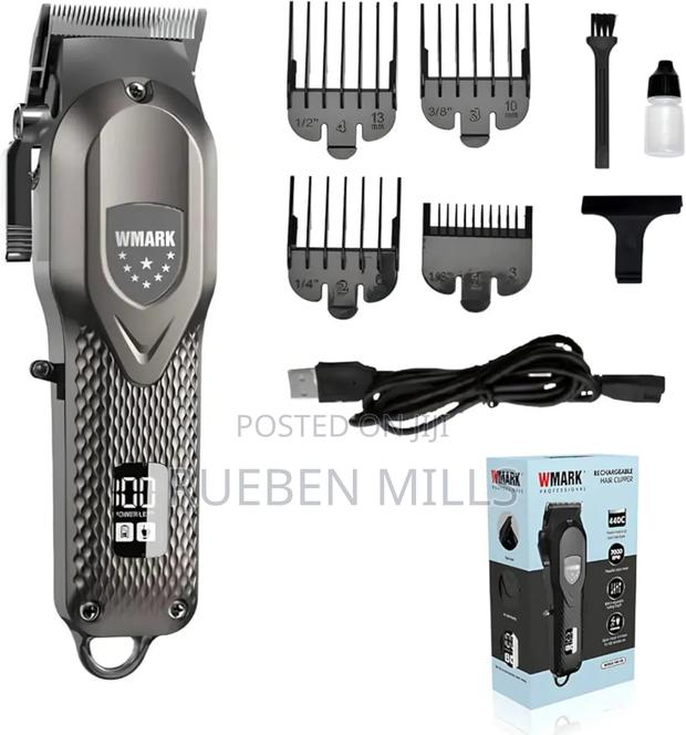 Cordless Wmark Beauty Device Hair Clipper Barbering Machine · Photo 3