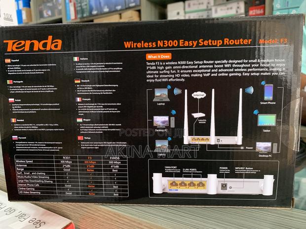 Tenda Wireless N300 Super Fast Router · Photo 4