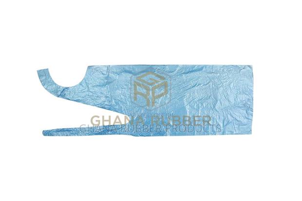 Disposable Blue Poly Aprons (10 Packets) · Photo 3