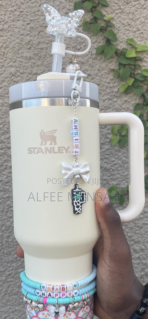 Matte Cream Stanley Tumbler 40oz