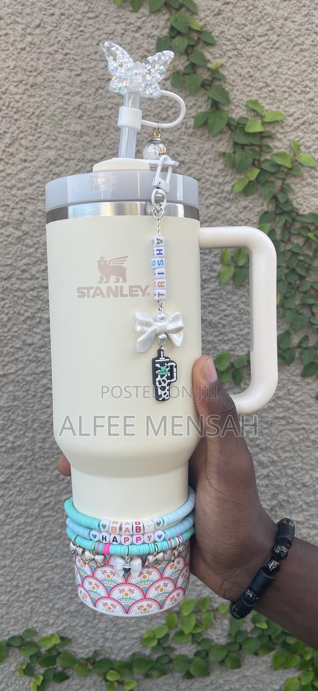 Matte Cream Stanley Tumbler 40oz