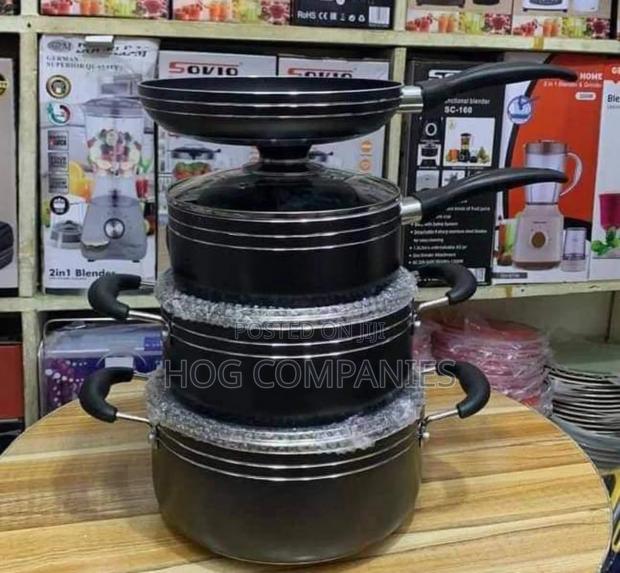 Heavy Non-Stick Saucepan Cookware Pot Set With Frying Pan · Photo 2