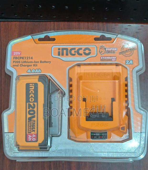 Ingco Lithium-Ion Battery and Charger Kit photo 2