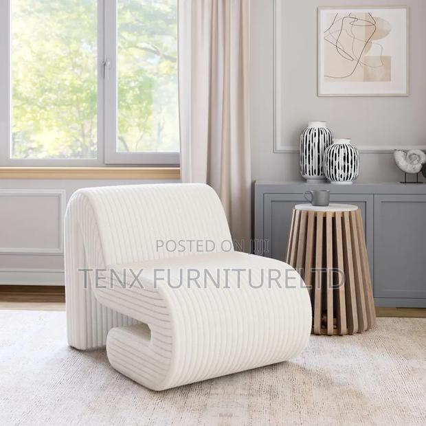 Chair (Corduroy Velvet Strips)