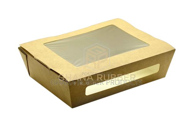 Kraft Meal Boxes With Window Large (200pcs) · Photo 3