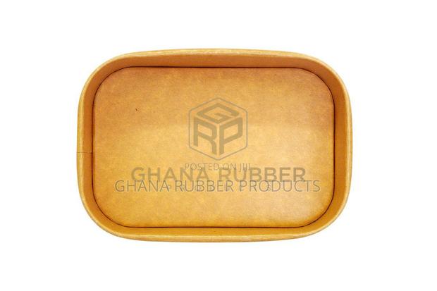Kraft Rectangular Container 500ml + Lids (300pcs) · Photo 4