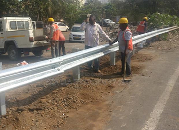 Road Safety Metal Beam Crash Barrier photo 4