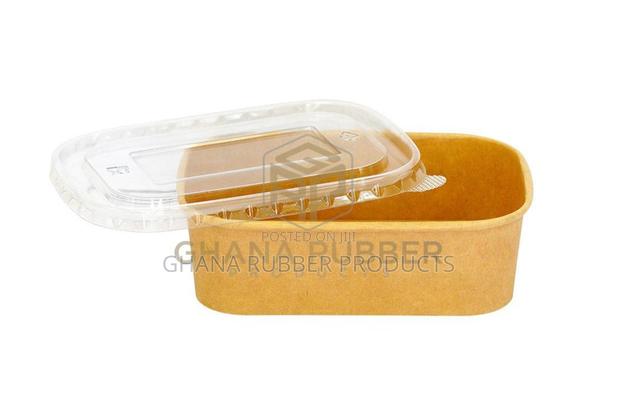 Kraft Rectangular Container 650ml + Lids (300pcs) · Photo 4