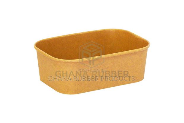 Kraft Rectangular Container 750ml + Lids (300pcs) · Photo 4