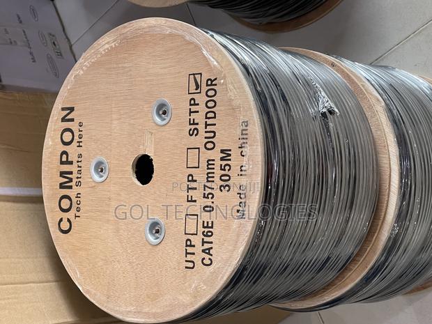 Cat6 SFTP Outdoor Double Coated Cable 305m Compon Original · Photo 4
