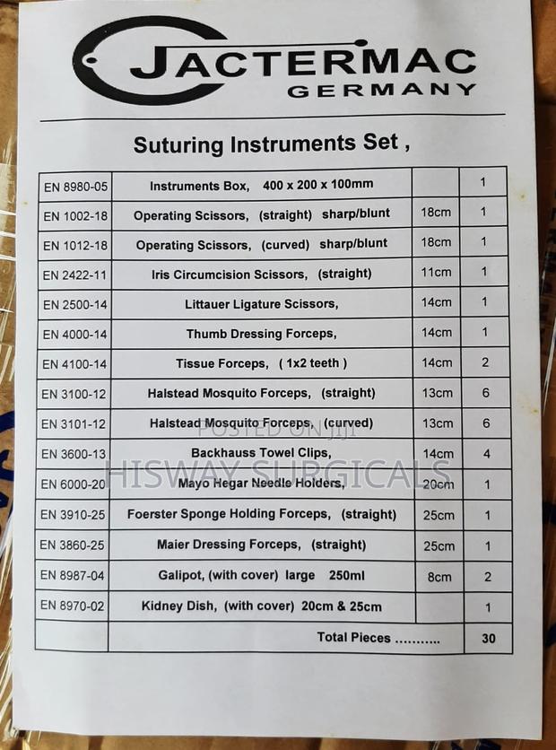 Suturing Set · Photo 2