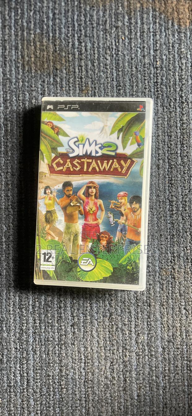 Sony PSP Game CD the Sims Castaway
