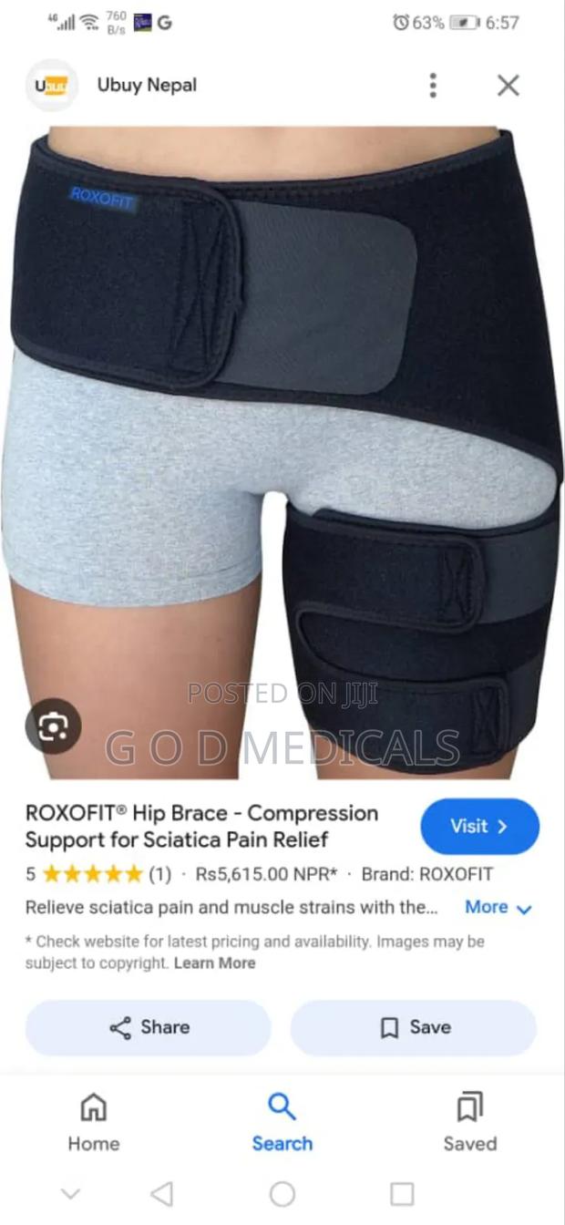Hip Brace Compression Support for Sciatica Pain Relief · Photo 2