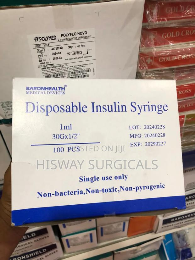 Disposable Insulin Syringe · Photo 2