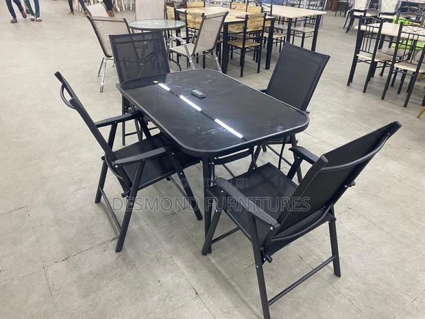 Outdoor Table With 4 Chairs photo 2