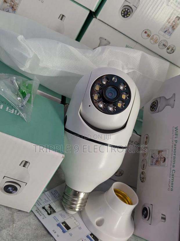 Wifi Smart CCTV Bulb Camera