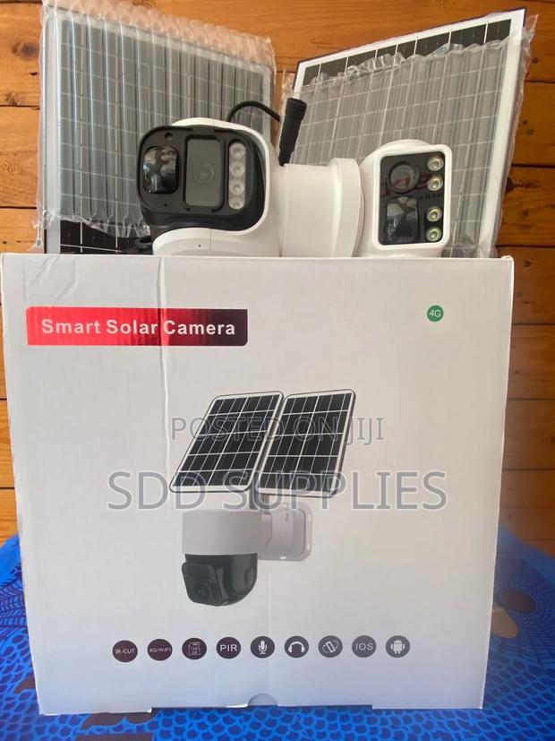 720 Degrees Double Solar Panel 4g Sim Card Solar Security Cover · Photo 2