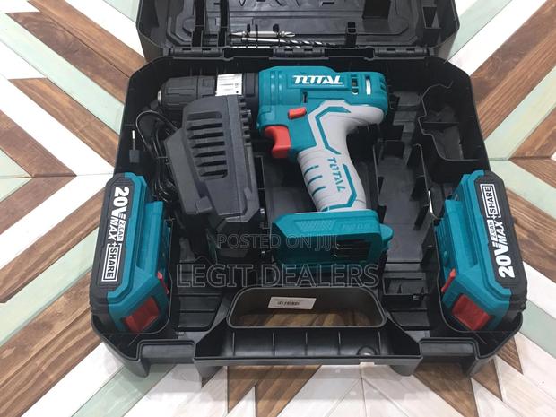 Total Cordless Impact Drill 2 Batteries photo 3
