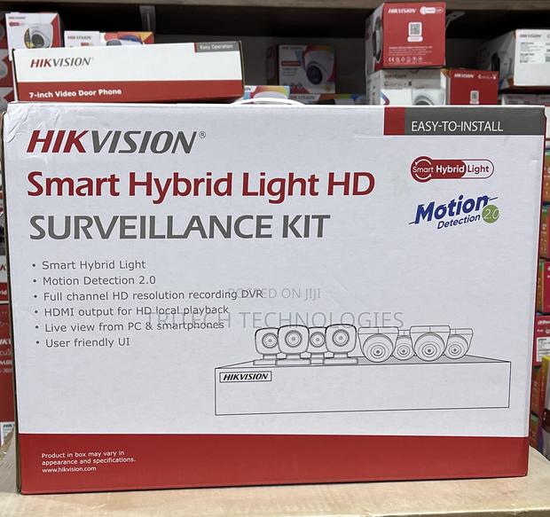 Hikvision 8ch Kit Full Color+Audio+1tb HDD NEW MODEL · Photo 3