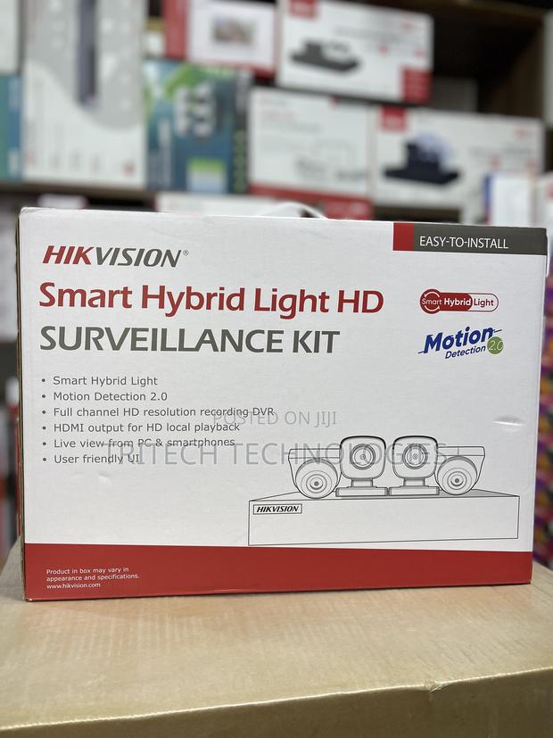 Hikvision 4ch Kit Full Color+Audio+1tb HDD 2024 Model · Photo 3