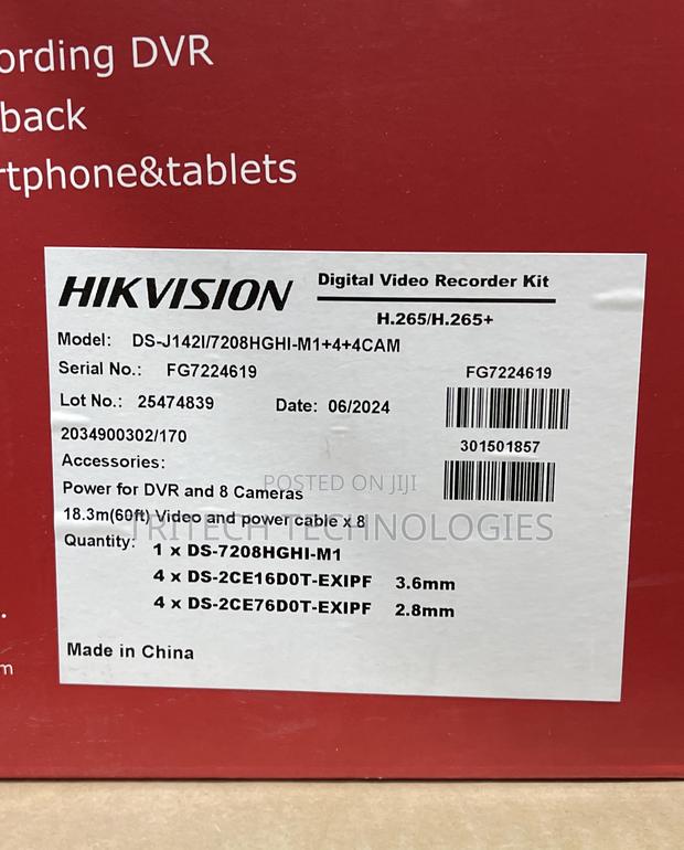 Hikvision 8ch Kit 2MP IR Analog With 500GB HDD · Photo 4