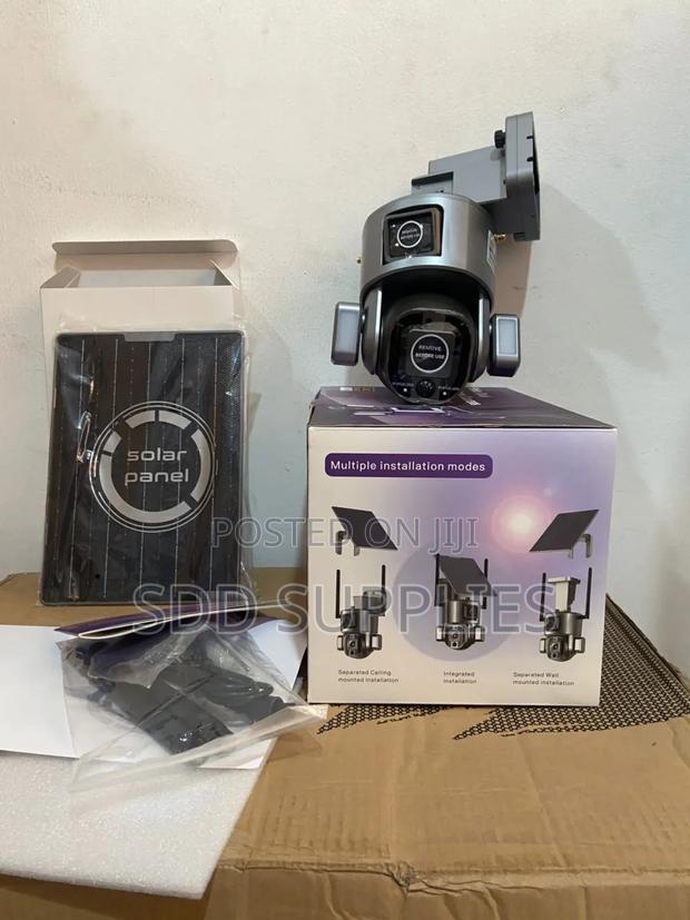 4g Sim Card Real 8mp Security Camera