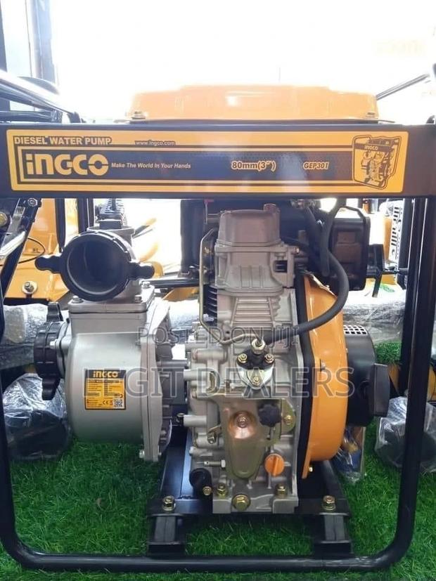 Ingco 5.5hp Diesel Water Pump 3” photo 2