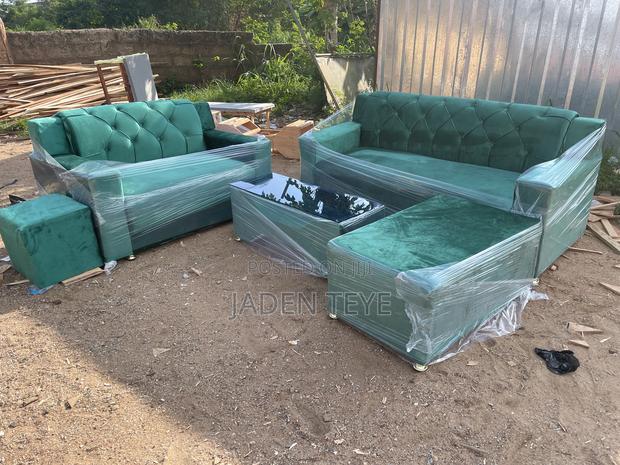 Green Fabric Sofa for Sale
