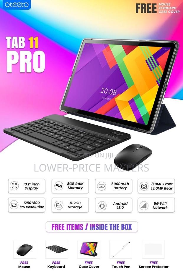 New Oteeto Tab 11 Pro 8 GB Black · Photo 4