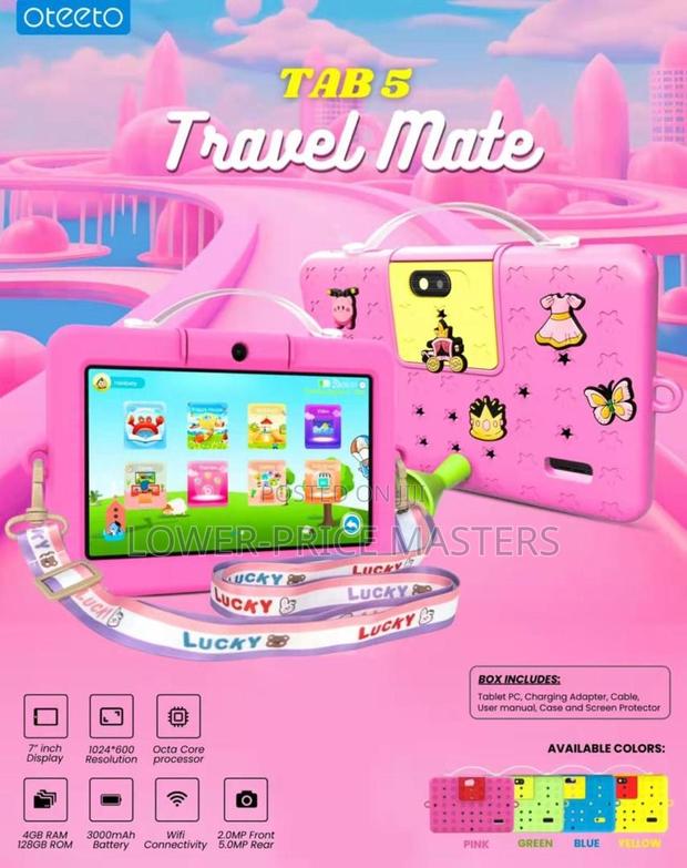 New Oteeto Tab 5 Travel Mate 128 GB Pink · Photo 3