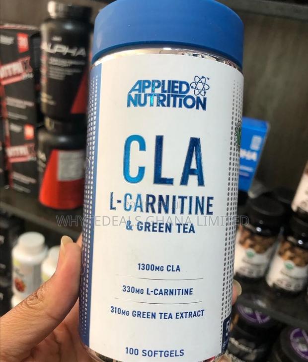 Applied Nutrition CLA L Carnitine and Green Tea, 100 Softgel · Photo 2