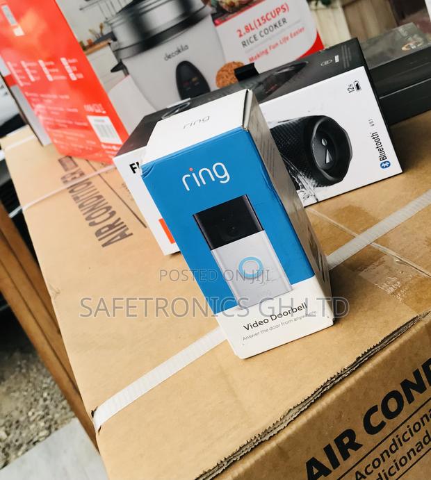 New Authentic Ring Door Bell Security Camera White · Photo 2