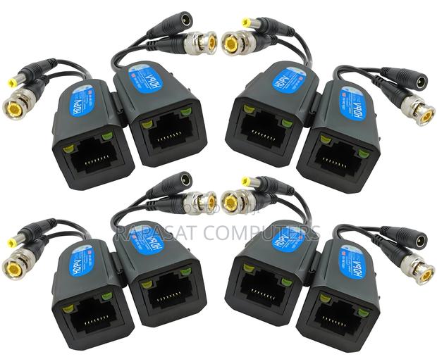 8MP BNC to RJ45 Passive Video Balun With Power · Photo 2
