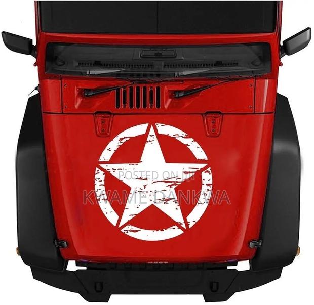 Star of Hope Car Body Decal Stickers